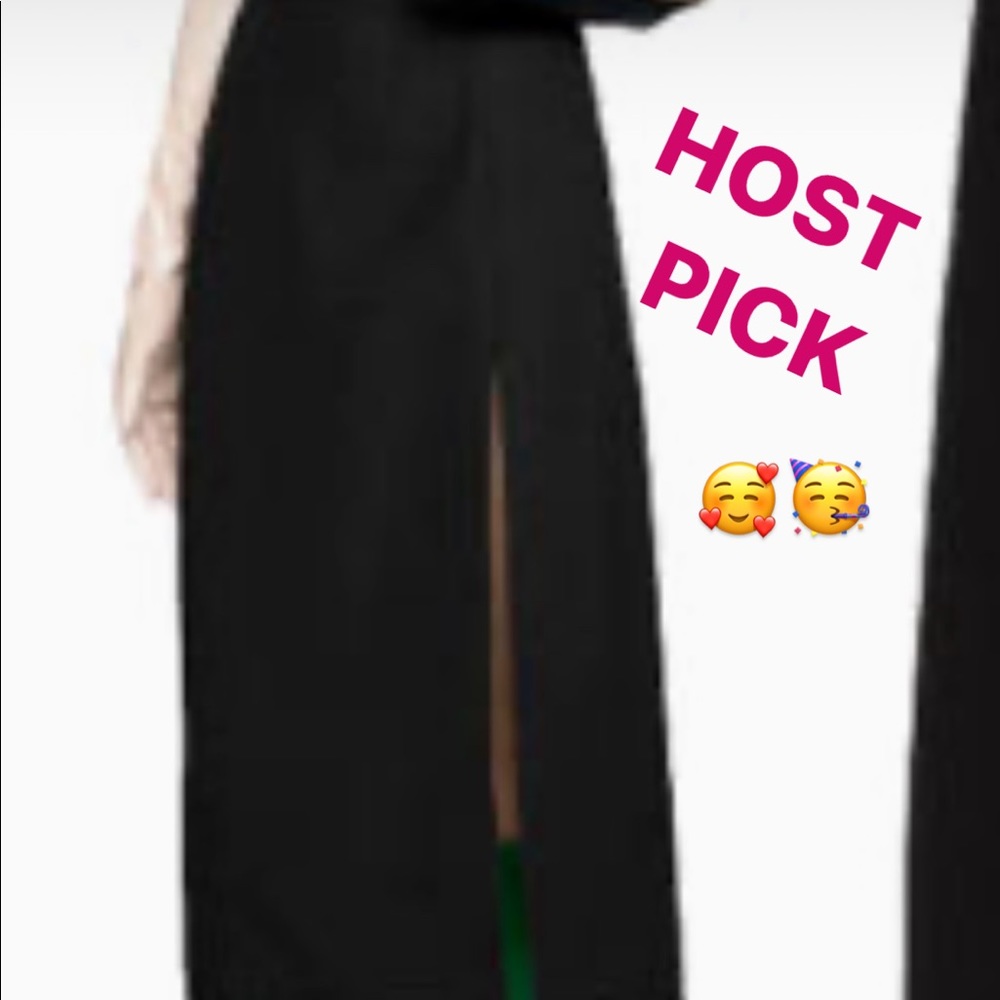 🥰GUCCI 2020 SS Wool Silk Plain Long Maxi Skirt.